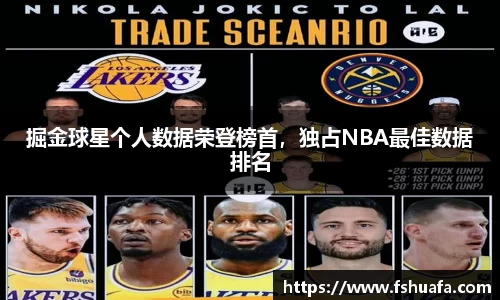 掘金球星个人数据荣登榜首，独占NBA最佳数据排名